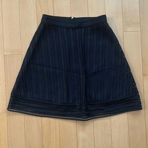 J Crew Black Skirt size 2